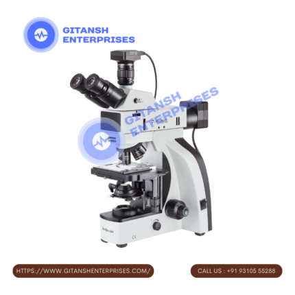 Trinocular Dual-illumination Polarizing Microscope