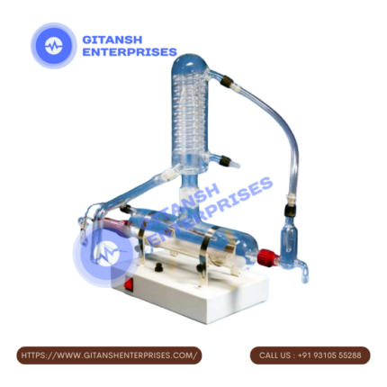 Horizontal Single Stage Quartz Distillation