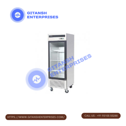 Single Door Stainless Steel Vertical Freezer