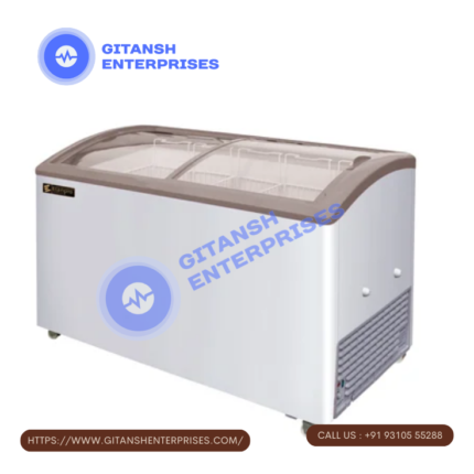 Three Glass Door Vertical Freezer