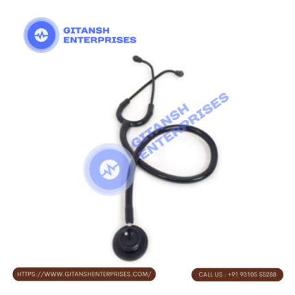 GEPL Black Gold Acoustic Stethoscope
